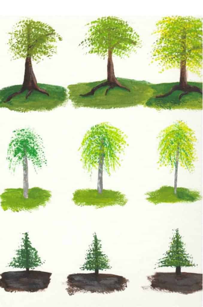 40+ How To Paint Trees - TeresaAyden