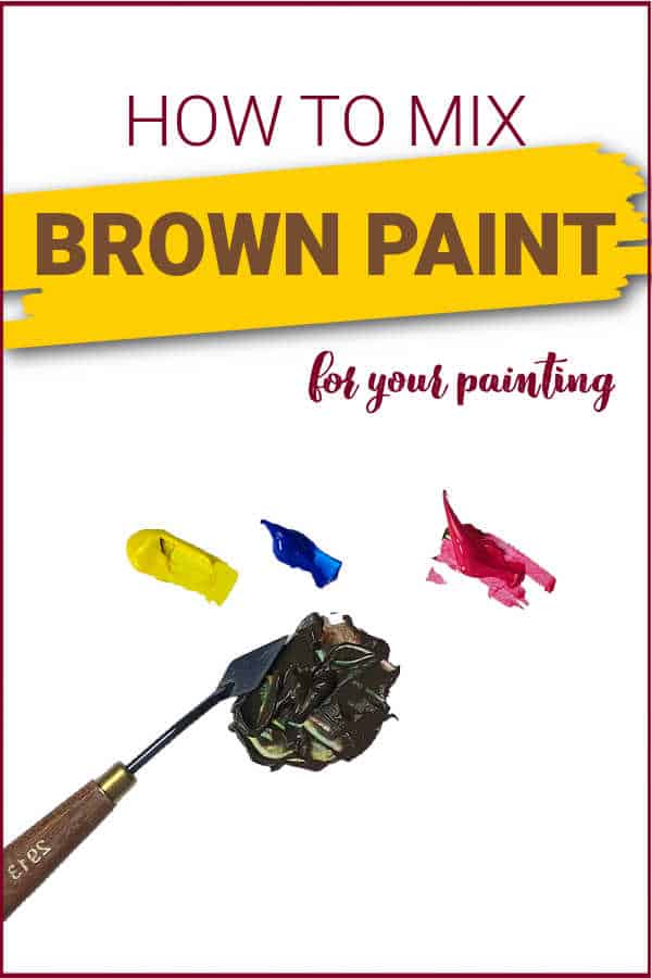 How To Make Brown Paint With Primary Colors 🟤🟫 Acrylic Paint