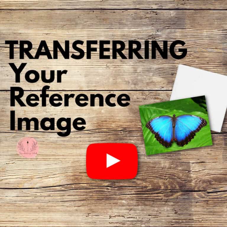 Referrence Image How To Transfer A Reference Photo To A Canvas - Trembeling Art