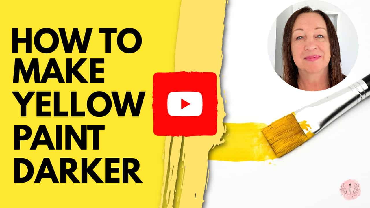 How To Make Yellow Paint Darker Trembeling Art Yellow YouTube Play